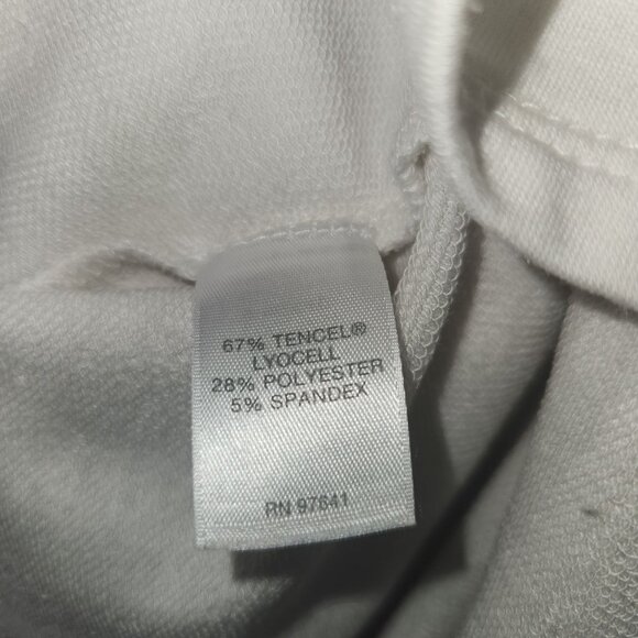 Pure Jill Womens Luxe Tencel Tunic 1X Long Sleeve Cowl Neck Light Cream Top 2435 - Picture 5 of 8